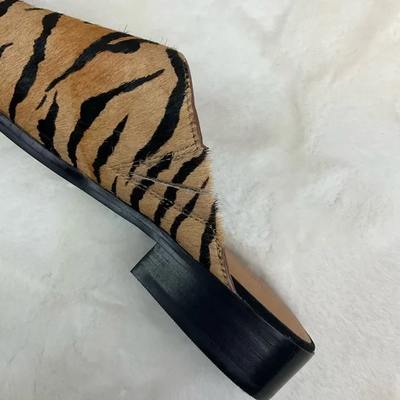 Crown Vintage Macaria Tiger Print Mules NWT Size 8.5 - Picture 4 of 6